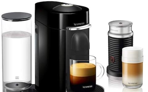 Nespresso Vertuo Plus & Milk coffee machine amazon cyber monday