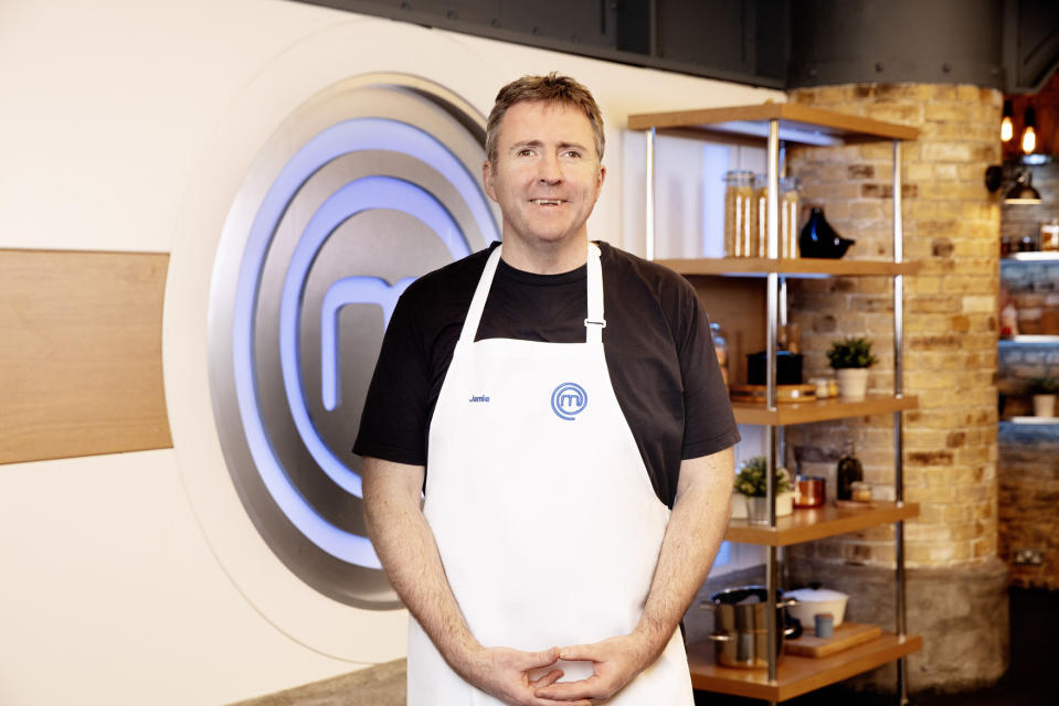 Jamie MacDonald on Celebrity Masterchef 2024