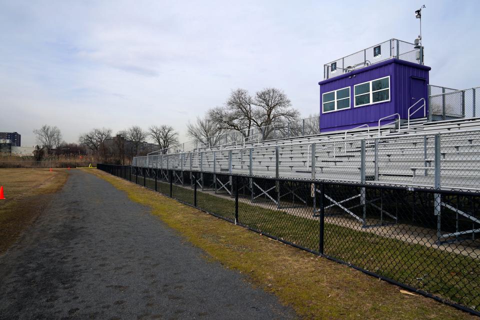 The success of  Bogota sports programs is limited by the current athletic facilities, school officials said. The existing fields near the Hackensack River suffer from flooding, and a lack of lighting prevents practices being held after dark. Bond money would fund new fields with drainage improvements that could be used by multiple sports, grandstands and a track.