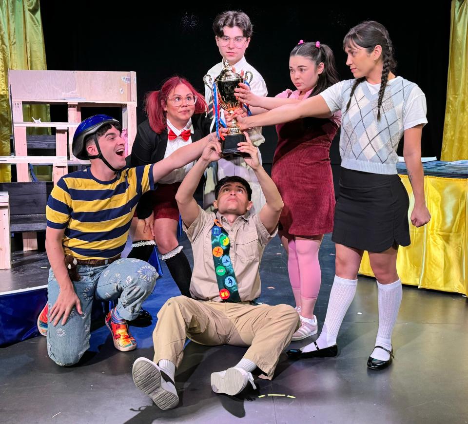 Revolution Stage Company presents "The 25th Annual Putnam County Spelling Bee" April 16-28 in Palm Springs, Calif.