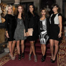 <b>London Fashion Week AW13 FROW </b><br><br>The Saturdays looked super stylish backstage at Julien Macdonald.<br><br>© Getty