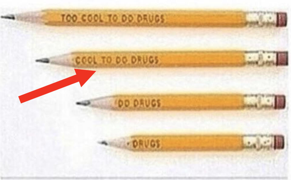 "cool to do drugs"