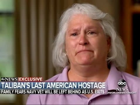 Charlene Cakora, sister of US hostage Mark Frerichs, asked President Biden to bring her brother home in an interview with ABC News.  (ABC News)