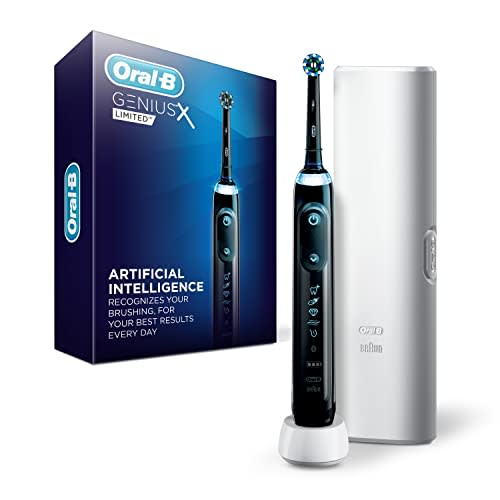 Oral-B Genius X Limited, Electric Toothbrush with Artificial Intelligence, 1 Replacement Brush…