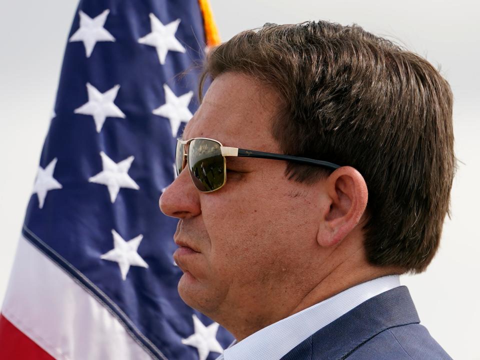 Florida governor Ron DeSantis