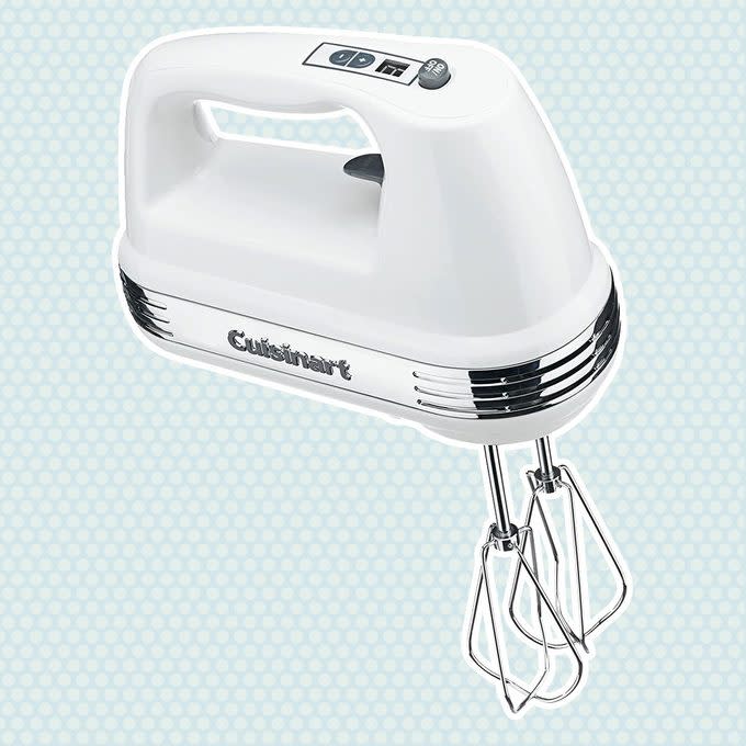 <a href="https://www.amazon.com/Cuisinart-HM-90S-Advantage-9-Speed-Handheld/dp/B0034A8C4O/?tag=tohmke-20" rel="nofollow noopener" target="_blank" data-ylk="slk:Hand Mixer;elm:context_link;itc:0;sec:content-canvas" class="link rapid-noclick-resp">Hand Mixer</a>