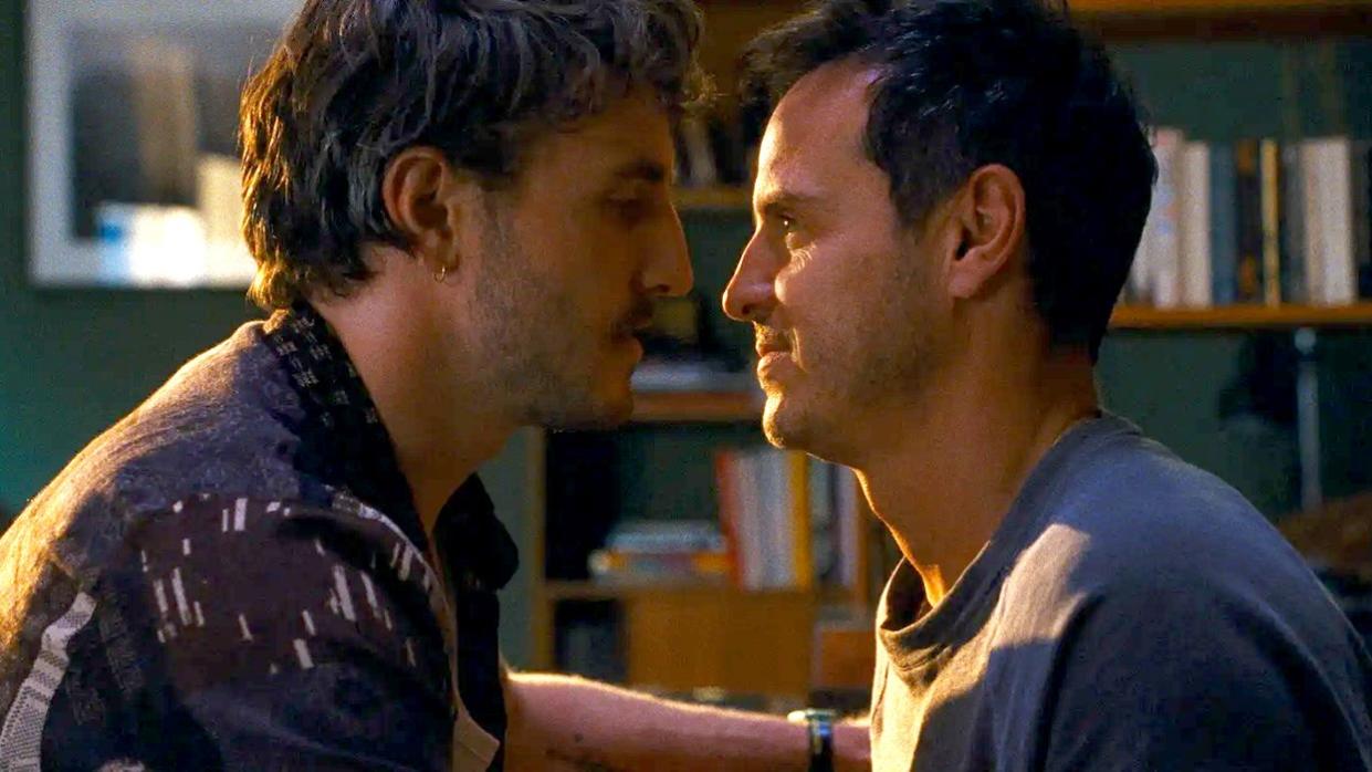 Almost Kiss Paul Mescal Andrew Scott All of Us Strangers Movie