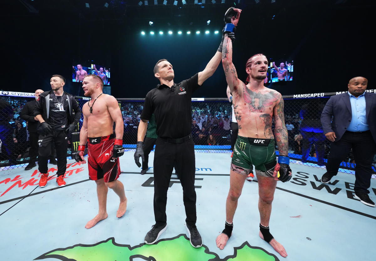 Sean O’Malley edges Petr Yan by split decision in action-packed slugfest