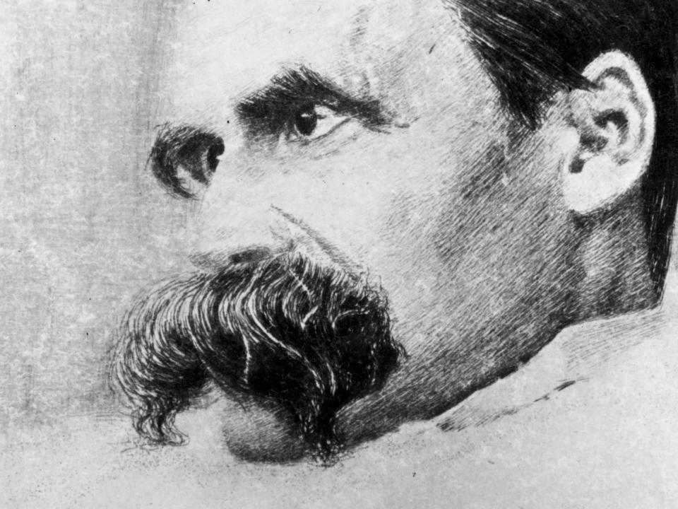 Ist der Mensch letzten Endes nicht vielleicht doch ... ein Walross? Friedrich Nietzsche (1844 bis 1900) war einer der größten deutschen Denker und hatte auch einen ziemlich beeindruckenden Schnauzbart. (Bild: Hulton Archive/Getty Images)
