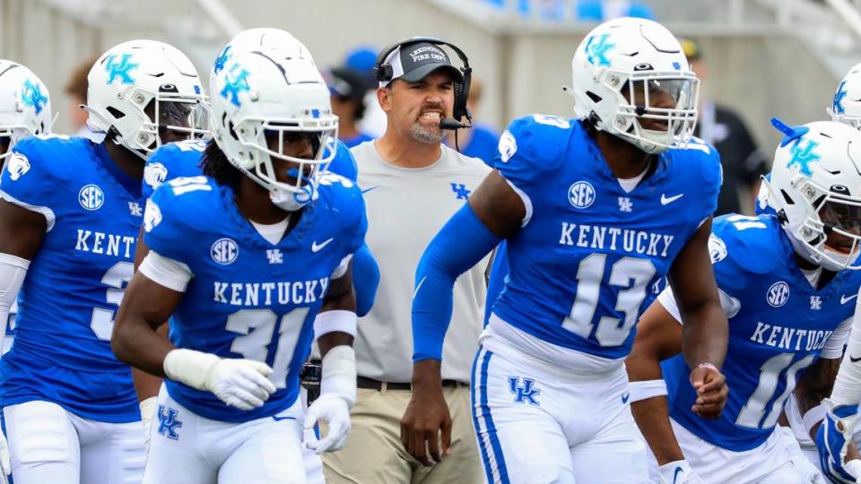 Kentucky defensive coordinator Brad White has seen the Wildcats surrender first downs on 15 of 29 third-down plays so far in 2023.