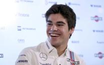 The newly announced Williams Martini Racing driver for the 2017 season Lance Stroll attends a media conference at their base in Wantage, Britain November 3, 2016. REUTERS/Eddie Keogh