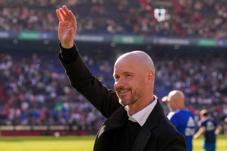 El entrenador neerlandés Erik ten Hag dejó una huella en Ajax; ahora tiene un desafío muy grande en Manchester United. 