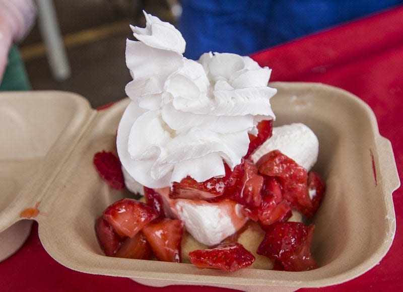 The annual Shortcakes on the Blacktop fundraiser for St. Margaret's House takes place June 9 outside The Cathedral of Saint James in South Bend.