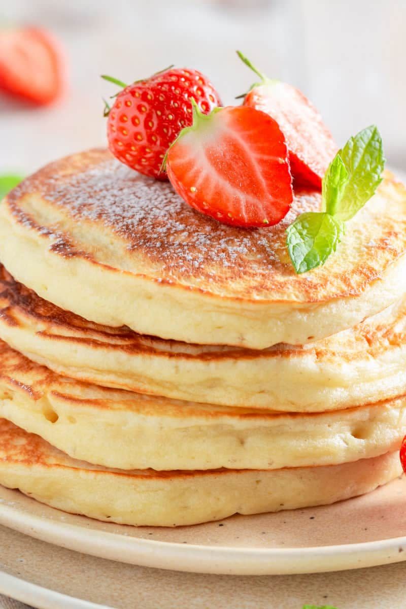 Almond Milk Pancakes