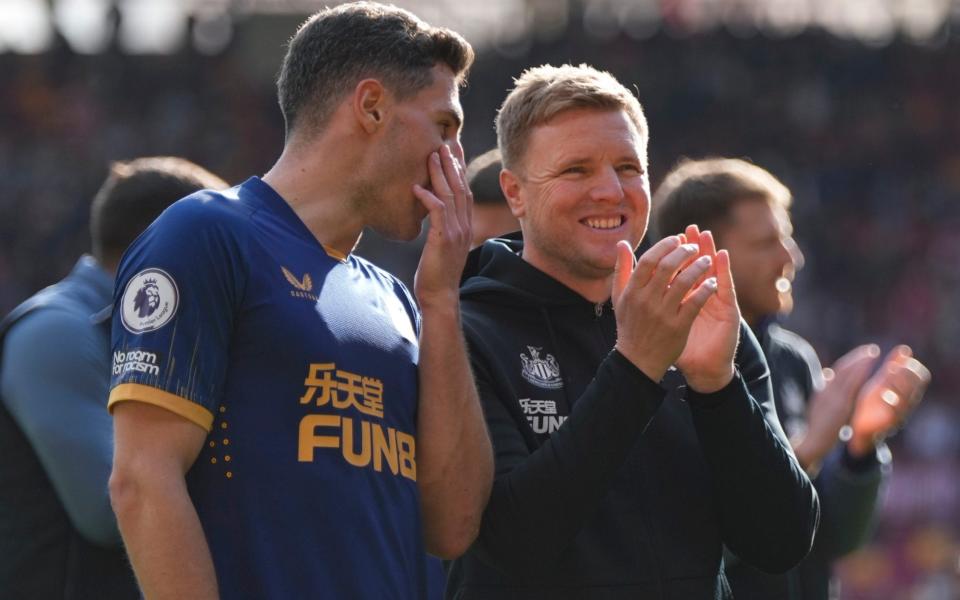 Eddie Howe after Newcastle's win at Brentford - Weary Newcastle need adrenaline boost - and more signings - to cope with success - AP/Alastair Grant