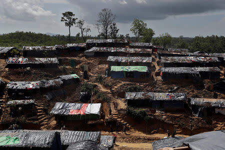 A Rohingya refugee camp is seen in Cox's Bazar, Bangladesh, September 21, 2017. REUTERS/Cathal McNaughton
