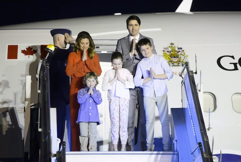 PHOTOS: Prime Minister Justin Trudeau tours India with his family