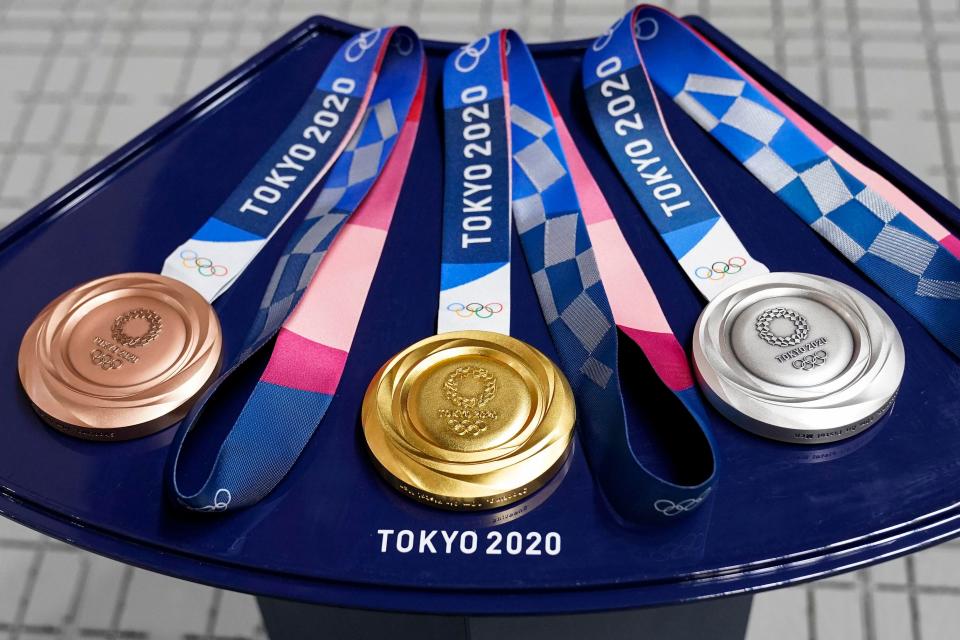 <div class="paragraphs"><p>The medals for the athletes at the 2020 Tokyo Olympics</p></div>