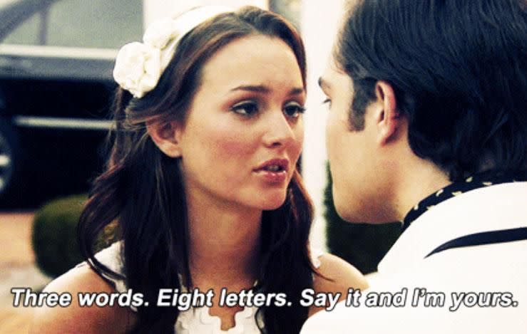 Anyone else remembering that Chuck and Blair storyline in Gossip Girl? Image Source: The CW