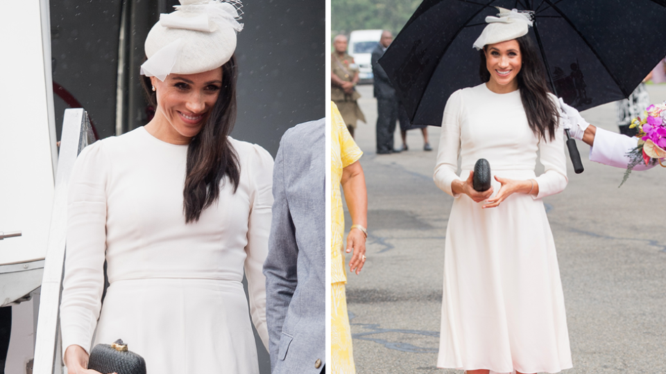 Meghan Markle stuns in Zimmermann