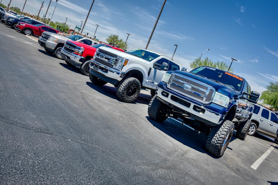 Pickups sold by Lifted Trucks in Arizona