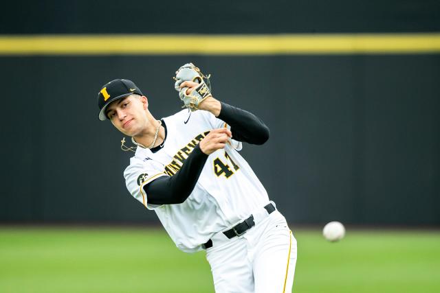 Iowa vs. Michigan State NCAA Big Ten baseball game 2