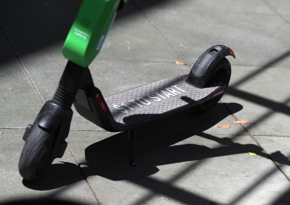 The scooters have made the news over past months after a series of accidents. Source: Getty Images, file