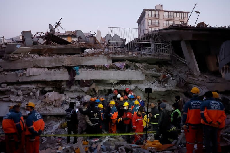 Aftermath of the deadly earthquake in Hatay