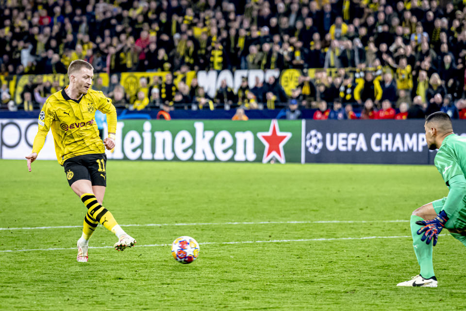 Marco Reus, veterano de 34 años de edad, ha permanecido toda su carrera con el Borussia Dortmund. (Foto: Marcel van Dorst/NurPhoto via Getty Images)