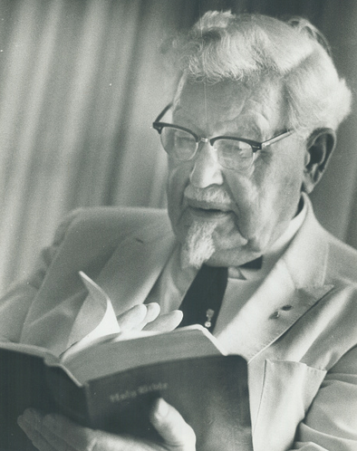 Colonel Sanders' nephew claims to have found the recipe in a scrap-book. The claims have not been verified. Photo: Getty.