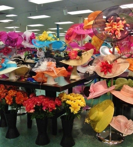 Dee's of Louisville sells ready made and custom hats and fascinators plus has everything you need to make your own.