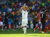 <p>Gerrard's last game for England was against Costa Rica in the 2014 World Cup in Brazil. He retires from international duty having scored 21 goals and played at six major tournaments. He ranks third on England's most-capped player list behind only Peter Shilton (125) and David Beckham (115).</p>