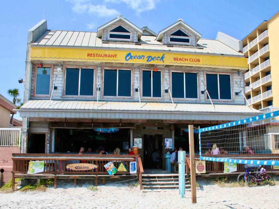 Ocean Deck restaurant and bar