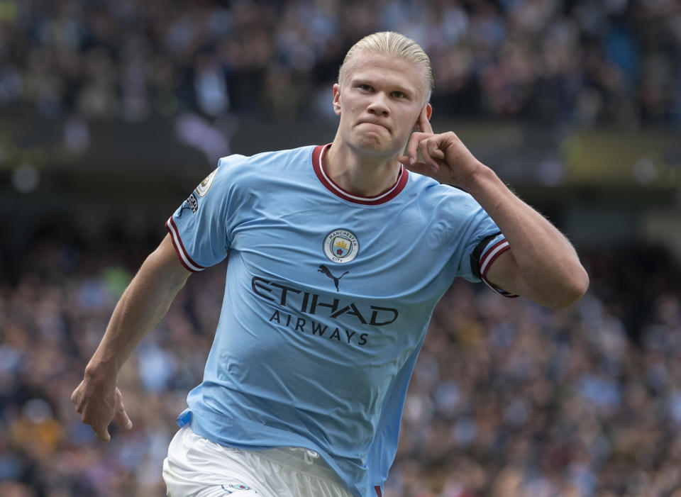 Erling Haaland Manchester City goals