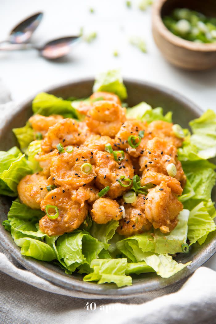 Whole30 Bang Bang Shrimp