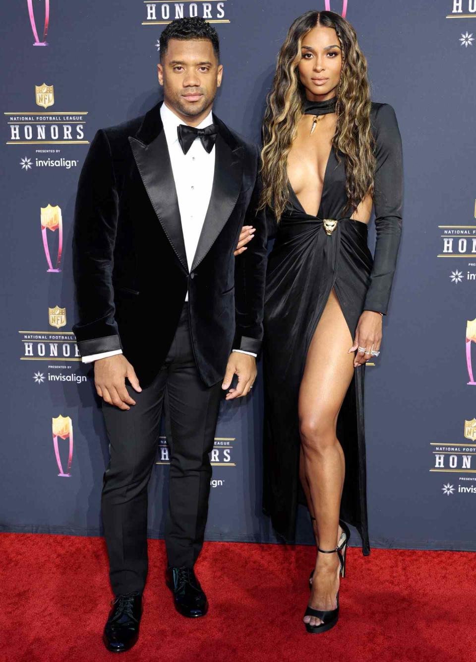 Russell Wilson and Ciara attend the 11th Annual NFL Honors