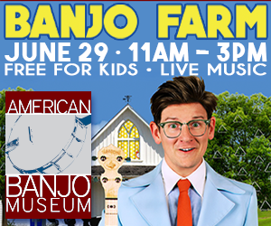 American Banjo Museum hosts Lucas Ross' Banjo Farm on June 29