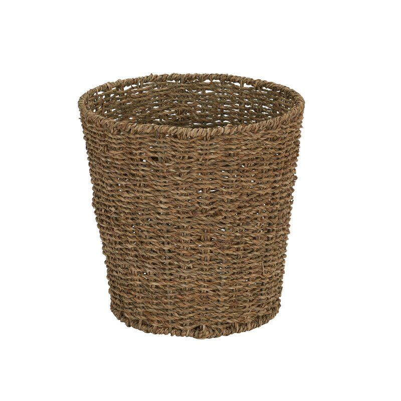 6) Seagrass Waste Basket