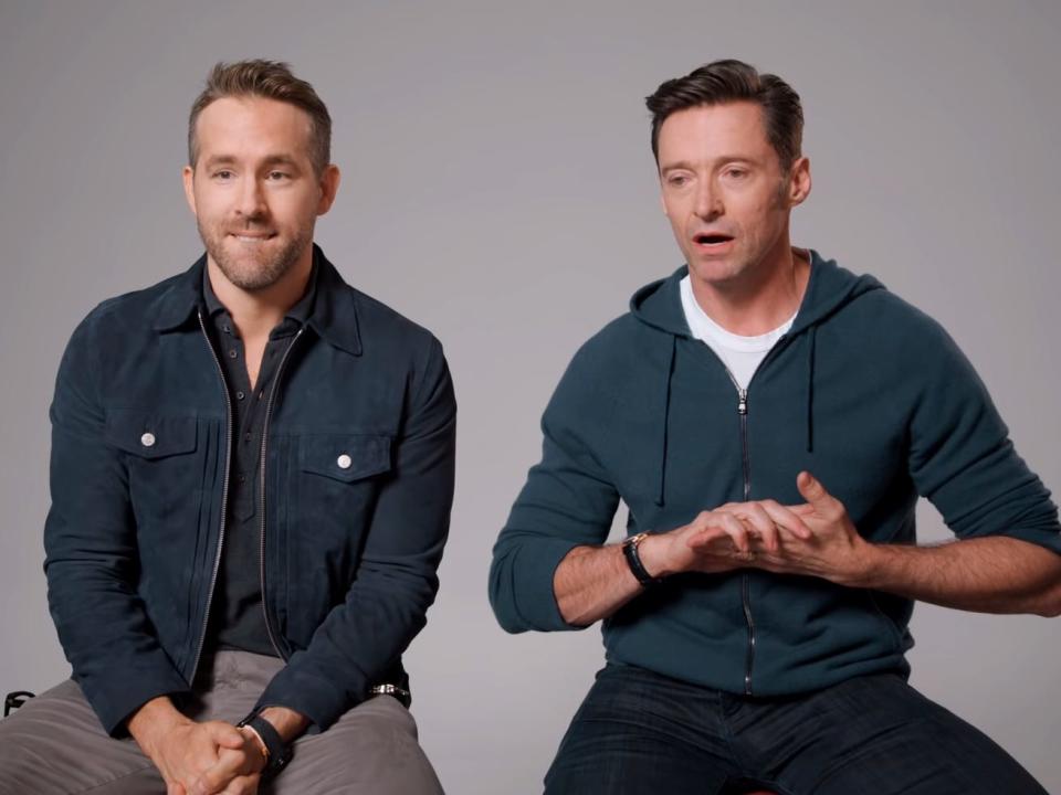 Ryan Reynolds and Hugh Jackman made ads for each other's companies