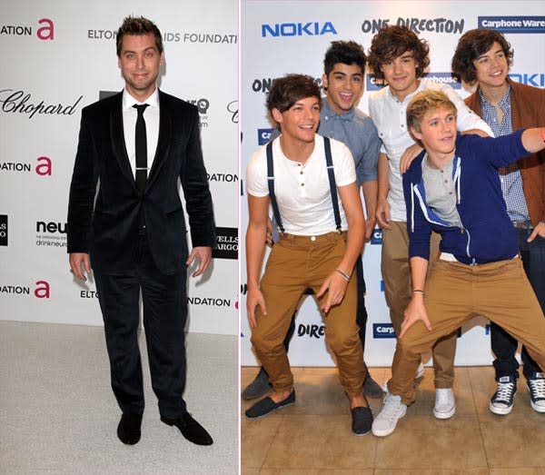 One Direction Feud: Lance Bass Yells At Harry Styles