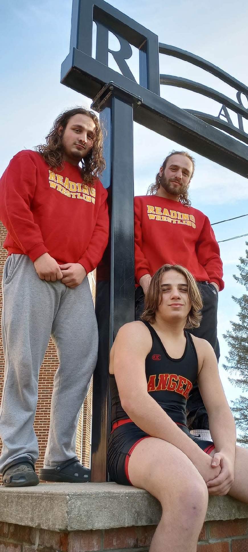 Ranger Lukas Strine and his brothers Elijah, Noah and Thomas Strine (not pictured) all have qualified for the state finals for Reading.