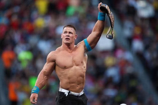 John Cena - the US champion - will take on world champion Seth Rollins