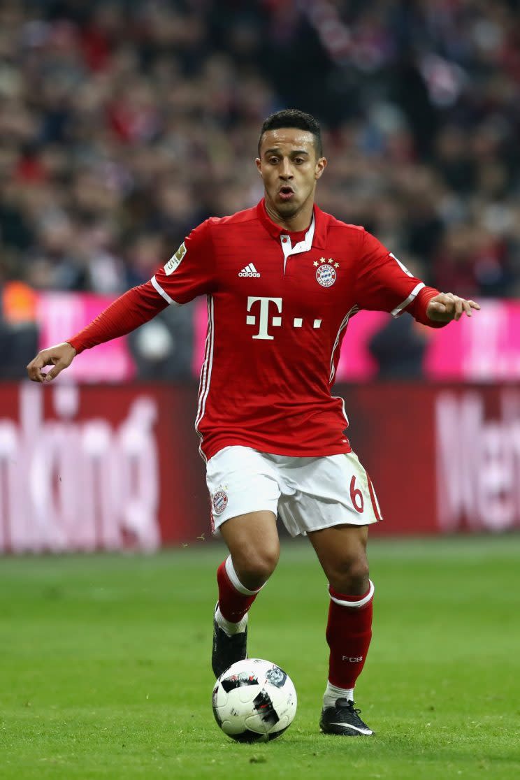 Thiago Alcantara Bayern. (foto Getty Images)