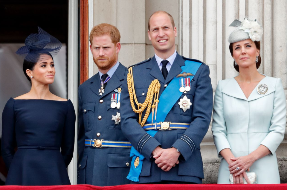 The royal fab four are officially splitting. Source: Getty