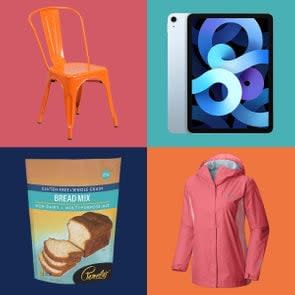 Amazon Best Seller Products on color block background