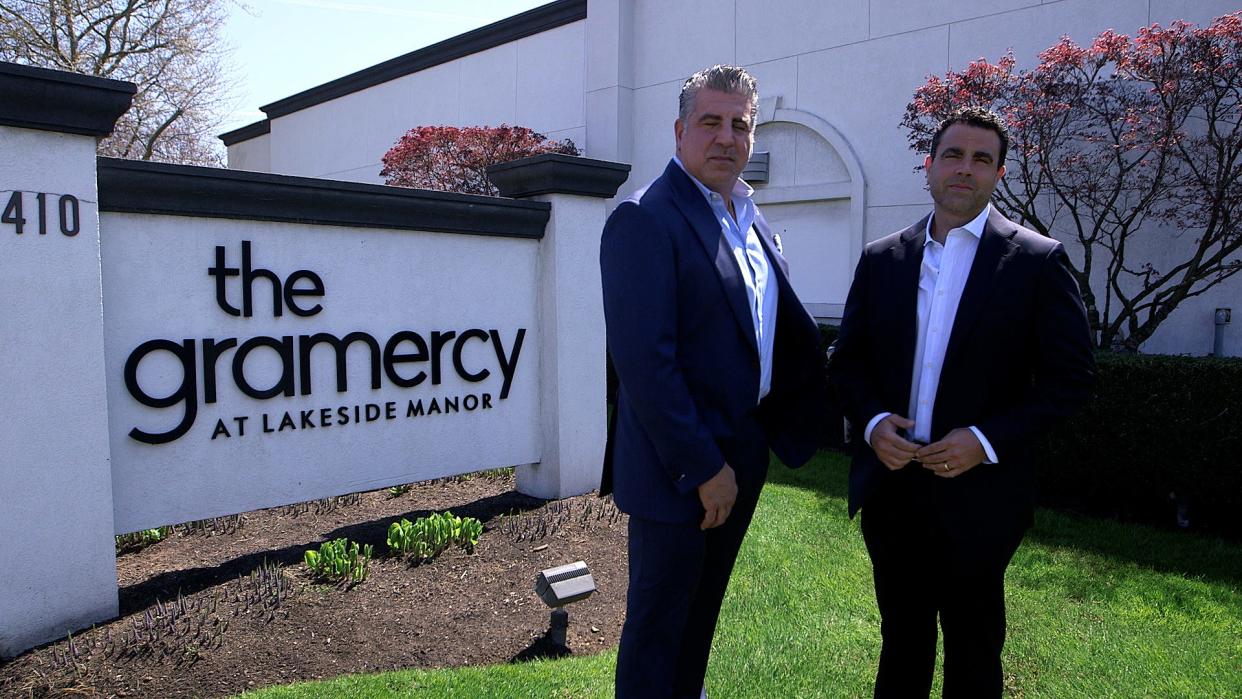 Brothers Kosta and Demetri Rexinis are co-owners of The Gramercy at Lakeside Manor, a wedding venue in Hazlet, NJ.