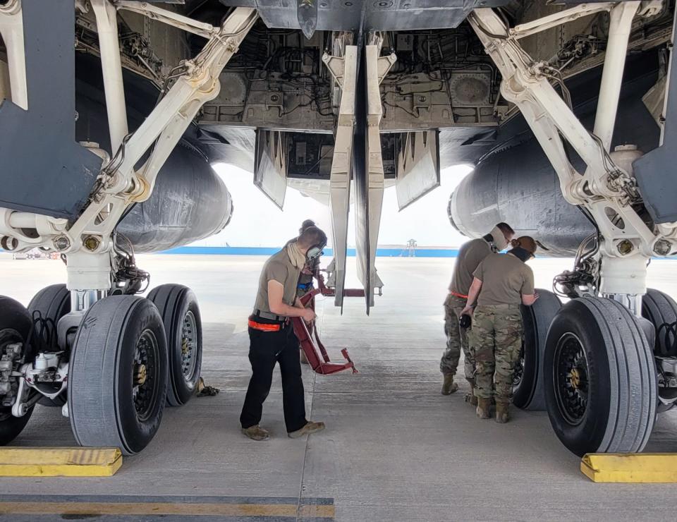 Air Force B-1B bomber India