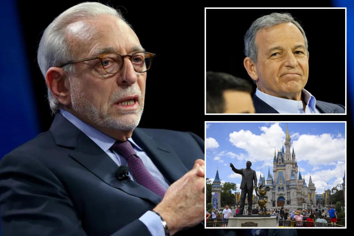 Nelson Peltz, Bob Iger, Disney World