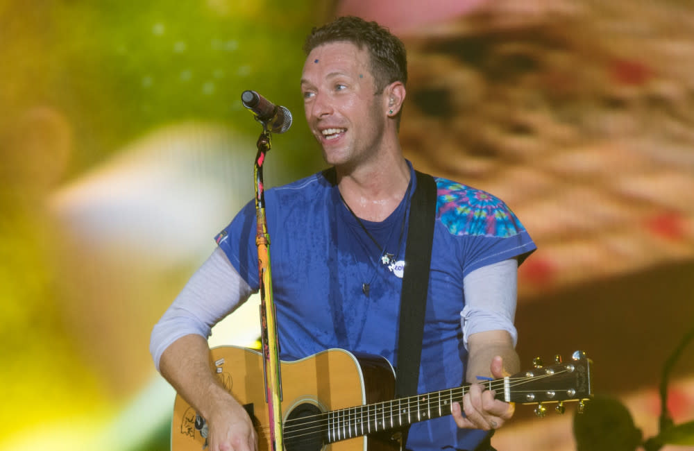 Coldplay have a spiritual connection the hallowed fields of Glastonbury credit:Bang Showbiz