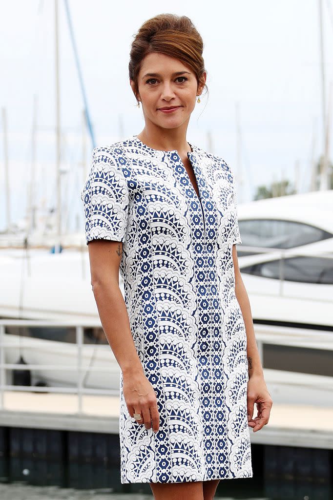 Emma de Caunes poses at the 2016 Cannes Film Festival. (Photo: Valery Hache/AFP via Getty Images)